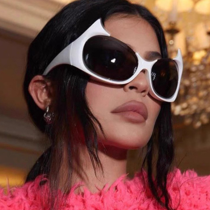 Sunglasses Cat Eye - نظارات شمسية بتصميم عين القطة Y2K
