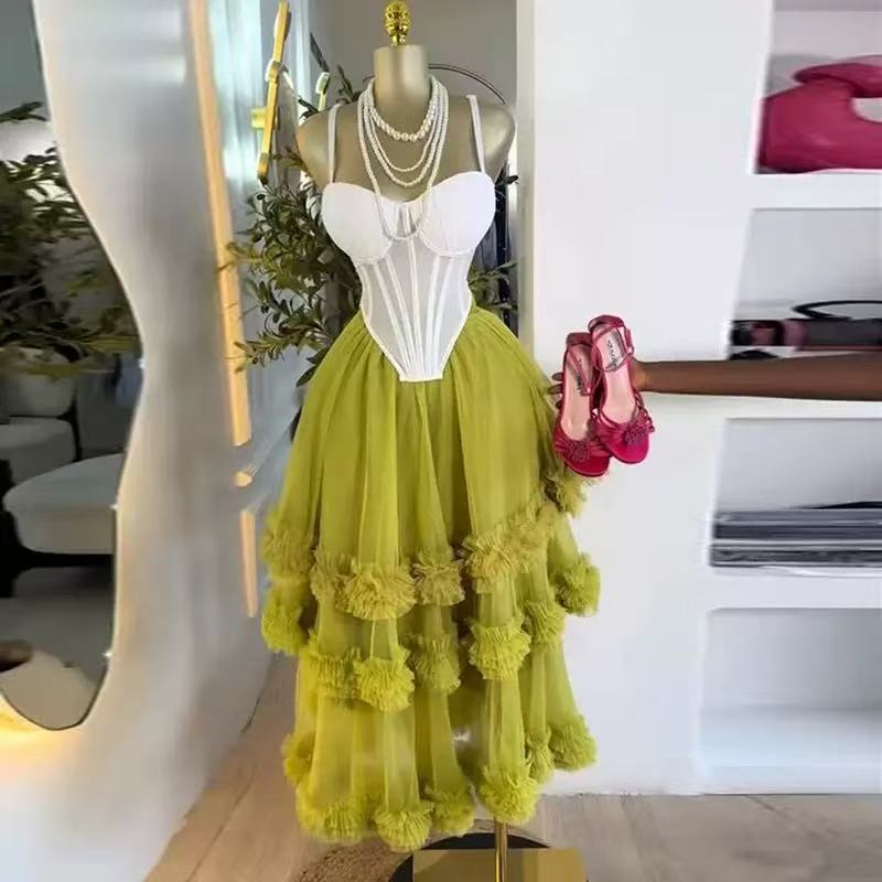طقم فستان نسائي: توب قصير غير  - مراجعة Crop Top Crochet وسعره
