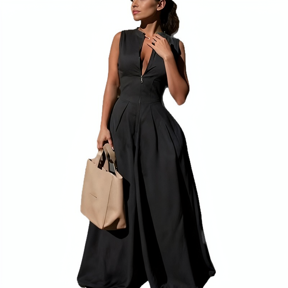 جمبسوت نسائي صيفي 2026، رومبر  - مراجعة Jumpsuit Linen Relaxed وسعره
